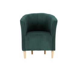 Fauteuil cabriolet MAUD II tissu lincoln vert